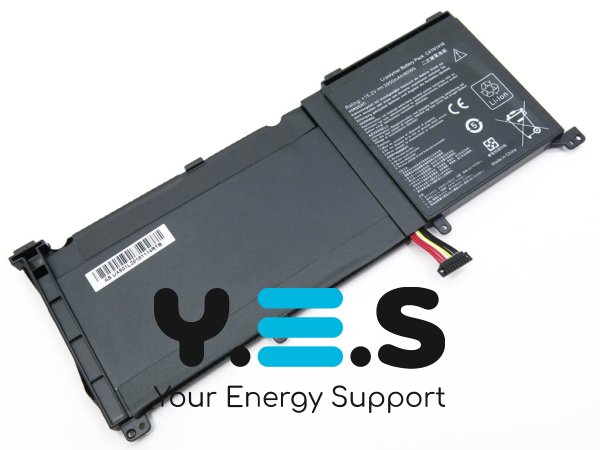 Акумулятор ASUS C41N1416 для G501, G601J, N501, N501JW, N501L (15.2V 3950mAh 60Wh)