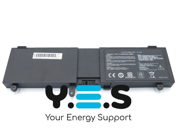 Акумулятор для ноутбука ASUS C41-N550 (15V 3500mAh 53Wh) для N550JA/N550LF/N550JK/N550JV/G550J/G550JK/Q550LF