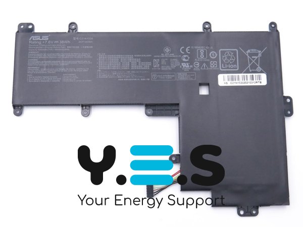 Акумулятор C21N1530 для Asus C202/C202SA/E201NA/W202NA, 7.6V 5000mAh 38Wh