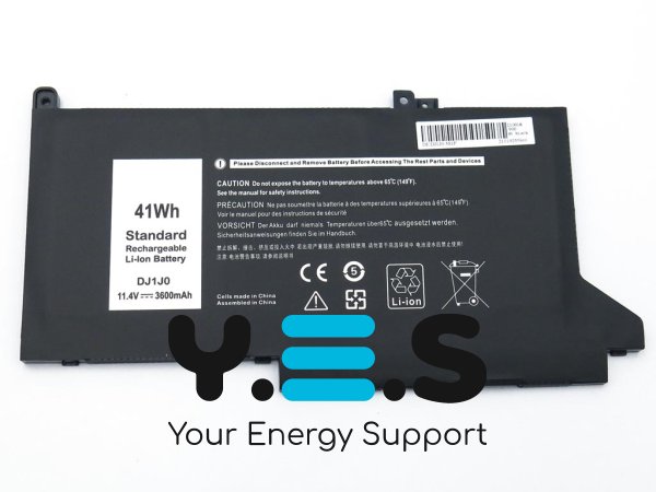 Акумулятор DELL DJ1J0 для Latitude 12 7000 7280/7290/7380/7390/7480/7490 Tablet PC, PG74G/PGFX4 11.4V 3600mAh 42Wh