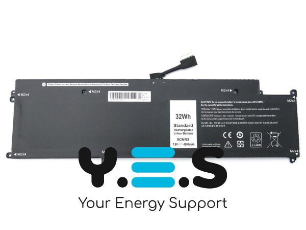 Акумулятор XCNR3 для Dell Latitude 13 7370, E7370 (N3KPR/P63NY/WY7CG/WV7CG) 7.6V 4200mAh 32Wh