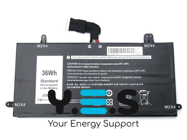 Акумулятор Dell JOPGR для Latitude 5285, 5290 (T17G/J0PGR/JOPGR6) 7.6V 4800mAh 36Wh