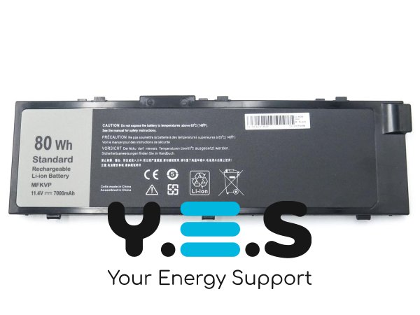 Акумулятор MFKVP для Dell Precision 7510/7520/7710/M7510/M7710/7720 (0FNY7 T05W1) 11.4V 7000mAh 80Wh
