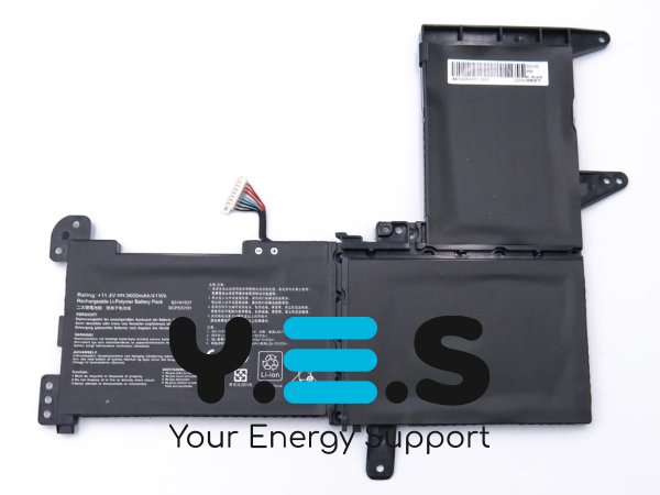 Акумулятор B31N1637 для ASUS VivoBook F510U/S510U/X541U/X542U/X510UR 11.52V 3653mAh 42Wh