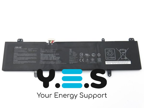 Акумулятор для ноутбука ASUS B31N1707 VivoBook S14 S410UA/S410UN/S410UF/S410UQ X411U/X441UA/X411UF 11.52V 3650mAh 42Wh