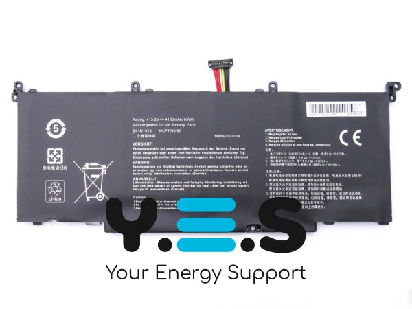 Акумулятор для ноутбука ASUS B41N1526 GL502V/GL502VT/GL502VM/FX502V/FX502VM/FX60V/ZX60V 15.2V 4150mAh 62Wh