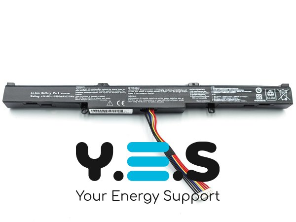 Акумулятор A41N1501/A41LK9H для ASUS ROG GL752VW/G752VW/N552V/N552VX/N752/N752V/N752VX/GL752/N551VW 14.4V 2600mAh 37.4Wh