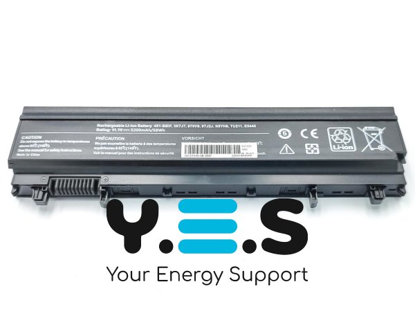 Акумулятор для ноутбука Dell N5YH9 Latitude E5440/E5540 14-5000 (VJXMC/3K7J7/VV0NF) 11.1V 5200mAh