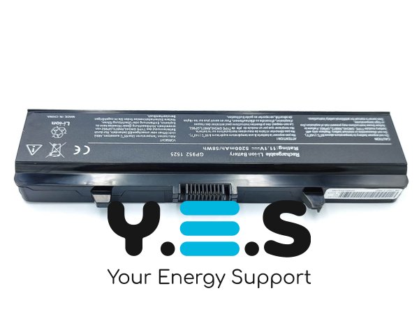 Акумулятор GP952 для Dell Inspiron 1525/1440/1526/1545/1546/17/1750; Vostro 500 (GW240) 11.1V 5200mAh