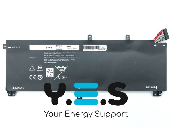 Акумулятор T0TRM для Dell XPS 15D-6828T/7728T/8728T/8828T/9728T/9828T (245RR) 11.1V 4650mAh