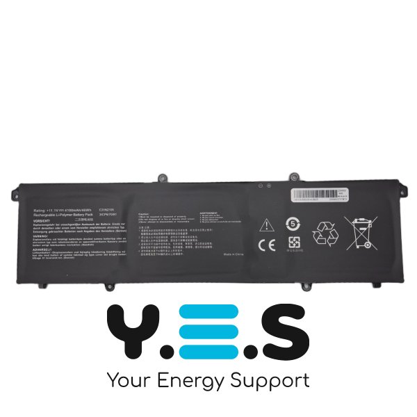 Акумулятор C31N2105 для ASUS VivoBook K3402ZA/K3502ZA/M3402QA/M3502QA/S5602ZA/M1403QA/X1403ZA/M5402RA/UX3404VC (11.1V 4100mAh)