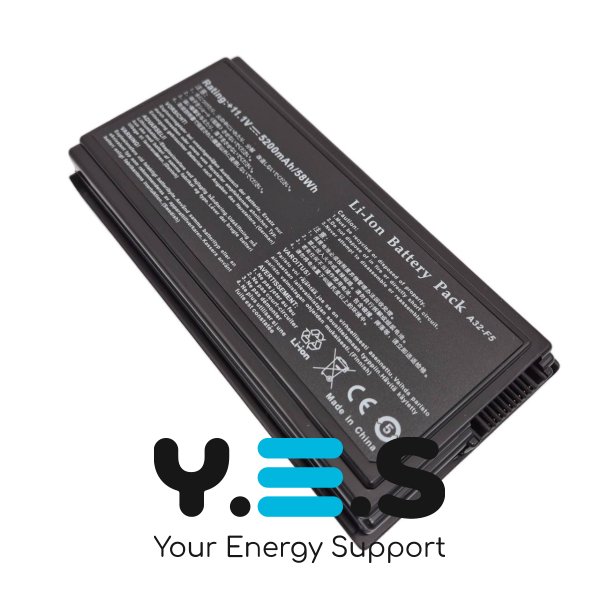 Акумулятор для ноутбука ASUS A32-F5 (F5C/F5RI/F5V/X58le/X59s/X59sl/X59sr/X50GL/X50R/X50RL) 11.1V 5200mAh