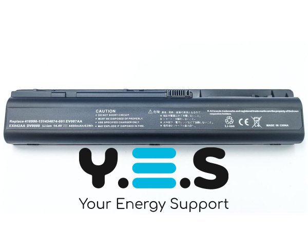 Акумулятор для HP Pavilion dv9205/dv9210/dv9215/dv9220/dv9225/dv9230 HSTNN-IB34 14.8V 4400mAh