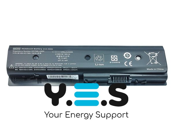 Акумулятор MO09 для HP Pavilion DV4-5000/M6-1000/dv6-7000/8000/dv7-7000, 11.1V 5200mAh 57Wh (TPN-P102, HSTNN-DB3P, MO06)