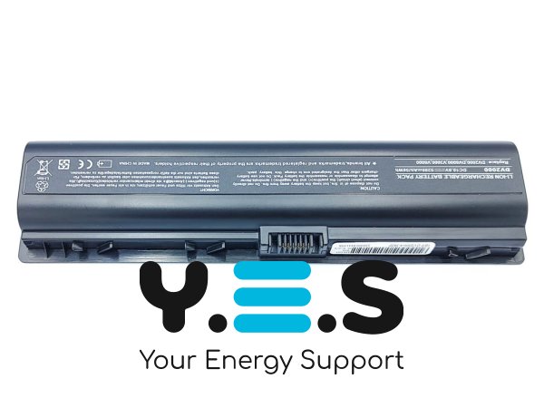 Акумулятор для HP DV6101TU/DV6101TX/DV6101XX/DV6102/DV6102EA HSTNN-DB46 10.8V 5200mAh