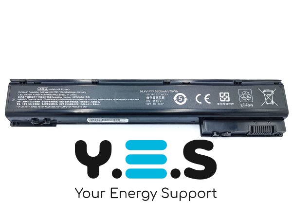 Акумулятор HP AR08XL (HSTNN-DB4H, 707614-121) для ZBook 15/17 G1 G2, 14.4V 5200mAh 75Wh