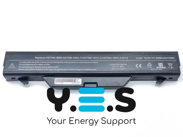 Акумулятор для HP ProBook 4510s/4710s/4515s/4720s HSTNN-IB88 14.4V 5200mAh 75Wh