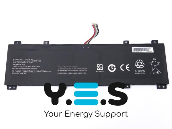 Акумулятор NC140BW1 для Lenovo IdeaPad 100S-14IBR, 7.6V 4400mAh (33.4Wh)
