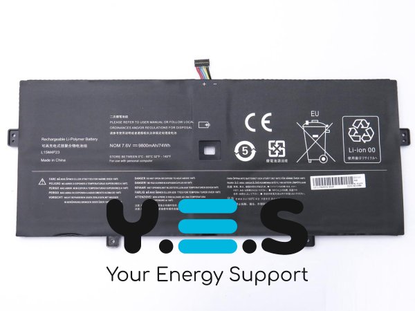 Акумулятор для Lenovo Yoga 910/910-13IKB L15M4P23 (L15M4P21), 7,6V 7800mAh