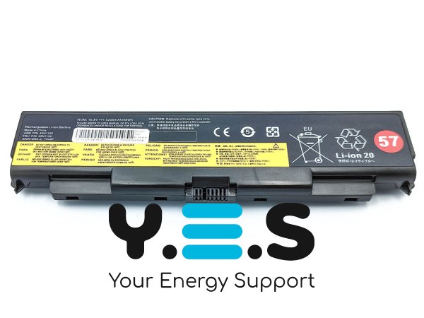 Акумулятор 45N1159 для Lenovo ThinkPad T440P/T540/T540P/W540/W541/L440/L540 10.8V 5200mAh 56Wh
