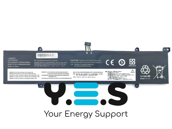 Акумулятор L18M4PF1 (L18D4PF1) 15.2V 3500mAh 53Wh для Lenovo Yoga 9-15IMH5/C940-15IRH/IdeaPad S740-15IRH