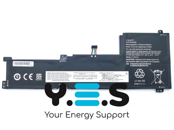 Акумулятор Lenovo L19L4PF1 для Ideapad 5-15IIL05, XiaoXinAir 15 15ARE/15IIL/15ITL/15ALC 15.4V 4560mAh 71Wh
