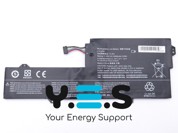 Акумулятор L17L3P61 (L17M3P61) для Lenovo Yoga 720-12IKB/330-11IGM/320S-13IKB та ін. 11.52V 2000mAh 23Wh
