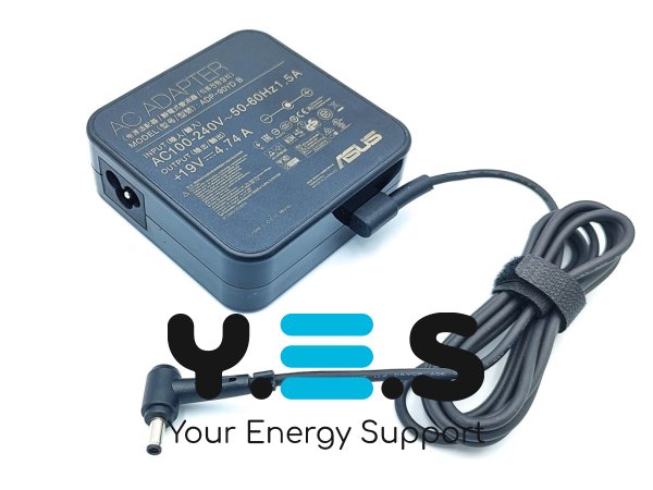 Оригінальний квадратний блок живлення 90W 19V 4.74A для ASUS U500VZ/UX51VZ/PU401LA 4.5×3.0+Pin
