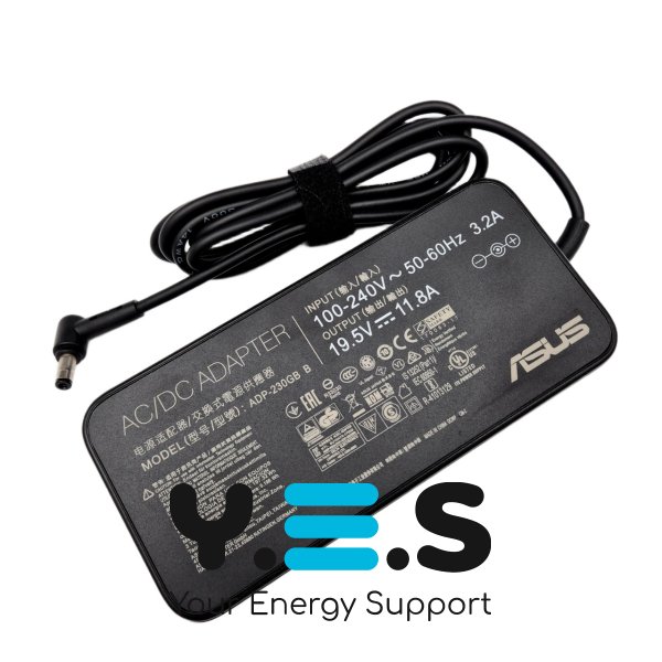 Оригінальний блок живлення 230W (19.5V 11.8A, 5.5×2.5) для MSI/Clevo/GigaByte, без кабелю