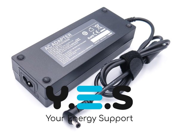 Зарядний адаптер для ASUS 19V 6.32A 120W, штекер 6.0×3.7 з pin, без кабелю