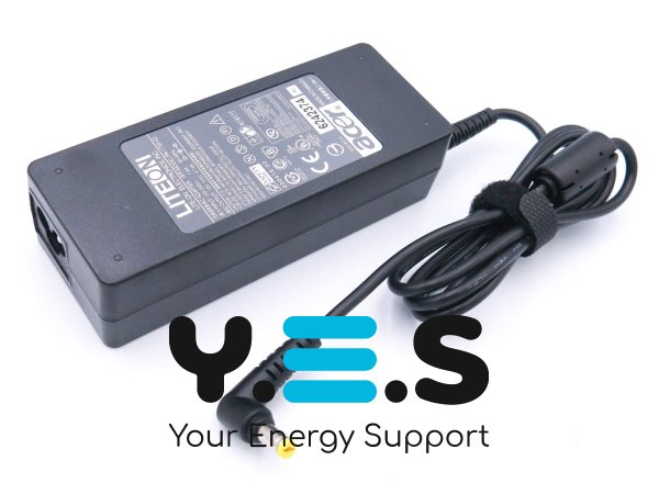 Блок живлення для Acer 5810/5820/5830/5910/5920/5925/5930/5935, 19V 4.74A 90W 5.5×1.7, без кабелю