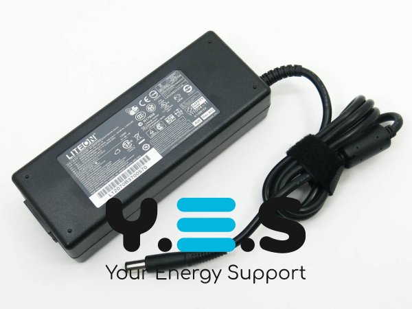 Зарядний пристрій для ноутбука HP 19V 6.32A 120W, штекер 7.4×5.0 мм + pin