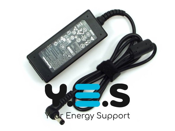 Зарядний пристрій для ноутбука Lenovo 20V 2A 40W (5.5×2.5), чорний