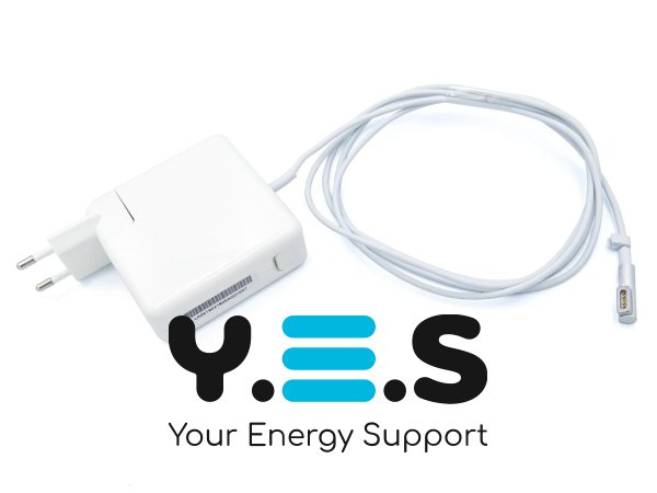 Зарядний адаптер MagSafe 60W 16.5V 3.65A для Apple A1280/A1330/A1184/A1181/A1278/A1344 + вилка