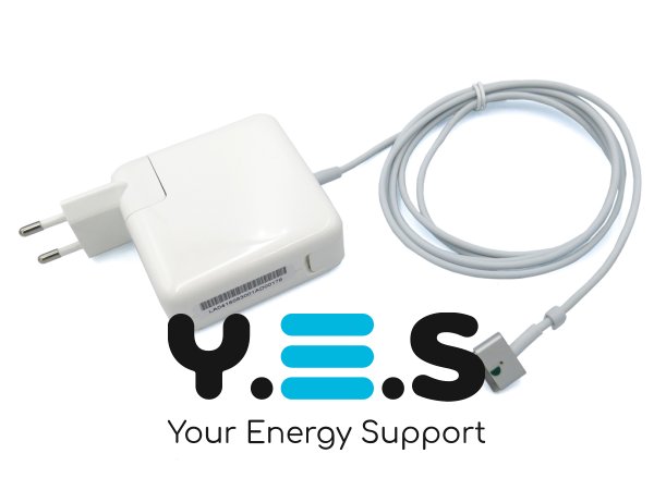 Адаптер живлення для Apple A1465 MagSafe 2 60W (16.5V 3.65A) з вилкою в комплекті