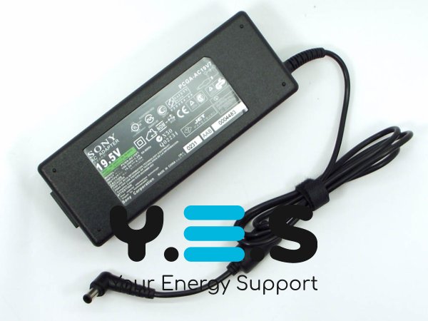 Адаптер живлення для Sony PCG-FXA/QR/XE/XG/XR/Z, 19.5V 6.15A 120W, 6.5×4.4+Pin
