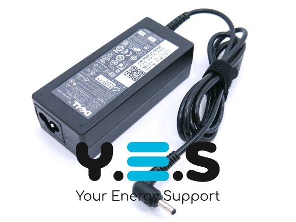 Адаптер живлення для Dell 65W 19.5V 3.34A, штекер 4.8×4.2×1.7 мм Bullet, без кабелю