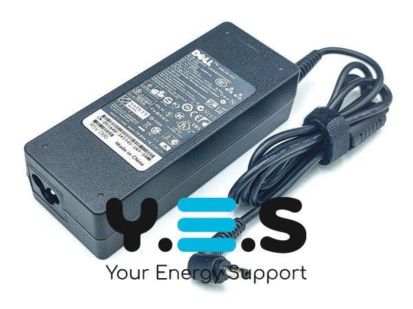 Зарядний пристрій для ноутбука Dell 90W 19.5V 4.62A, штекер 4.8×4.2×1.7, Bullet, без кабелю