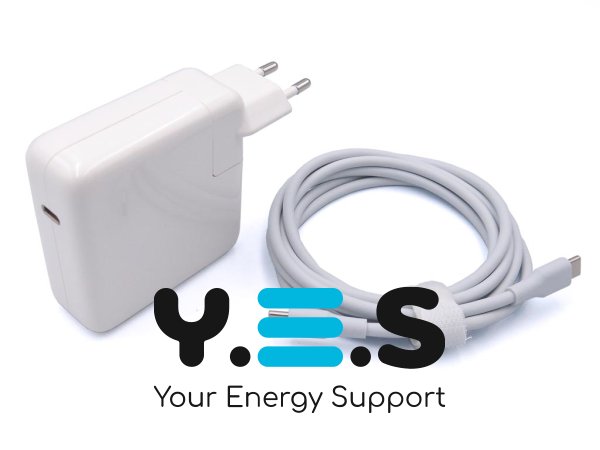 Блок живлення USB‑C (USB 3.1) 61W для Apple A1708, A1706, A1718 (A1718)