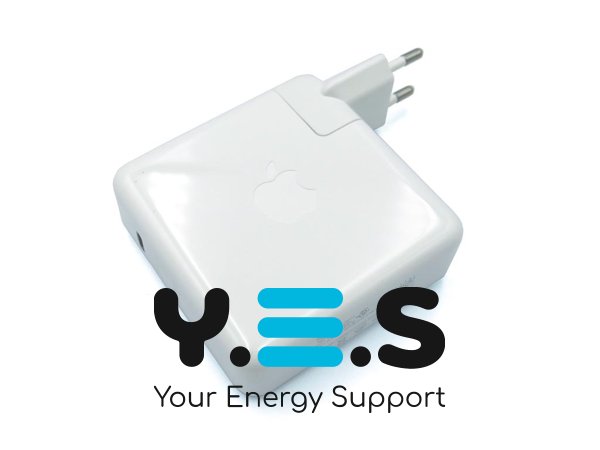 Оригінальний блок живлення Apple 87W USB‑C (MNF82CH/A) для A1719/A1718/A1708 з EU вилкою