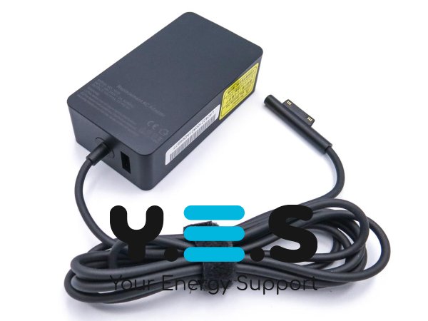 Зарядний адаптер для Microsoft Surface Pro 7: 15V 4A 60W (6PIN) + USB 5V 2.4A
