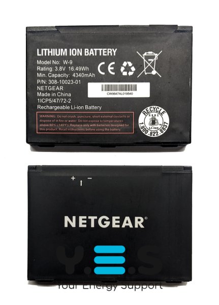 Акумулятор Netgear W-9 для Netgear AC791L та AC815s