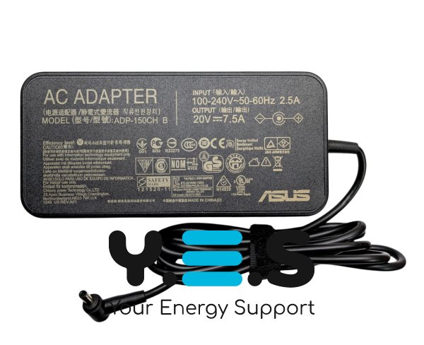 Оригінальний блок живлення Asus A17-150P1A/ADP-150CH B 20V 7.5A 150W 4.5×3.0мм