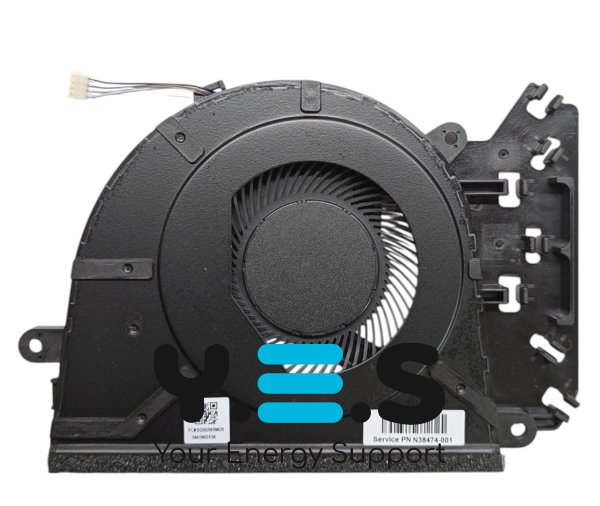Вентилятор охолодження для ноутбука HP 15-FC/250/255 G10 TPN-Q287 (DFS5K12114262K FQ6V)