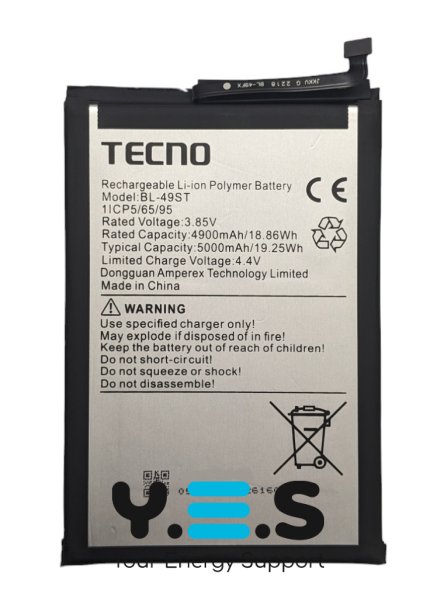 Акумулятор BL-49ST для Tecno Spark 10 / Spark 10C / Spark 20 / Spark 20C