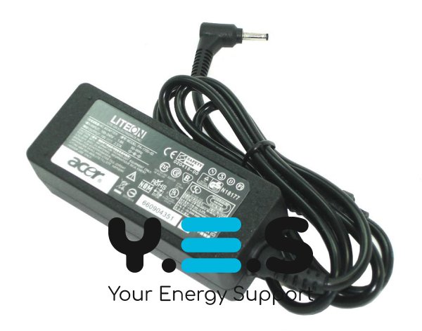 OEM блок живлення для ноутбука Acer 45W 19V 2.37A штекер 3.0×1.1мм PA-1700-02
