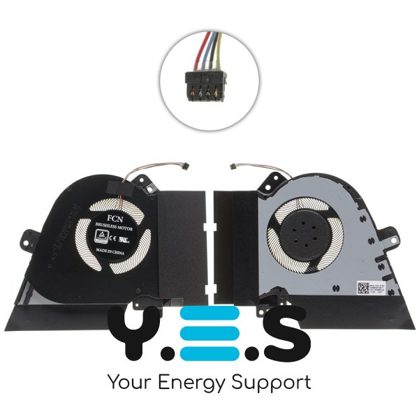 Вентилятор (VGA FAN) для ASUS ROG Zephyrus M GU502LV/GU502GW/GU532LV/GU532GV 12V 13NR0240T02211
