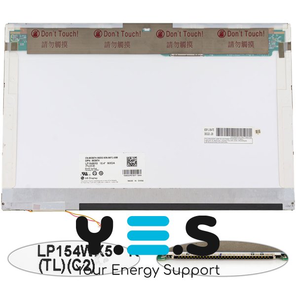 Матриця LP154WX5-TLC2 15.4" 1280×800, 30pin, 1CCFL, глянець, конектор справа зверху (renew)