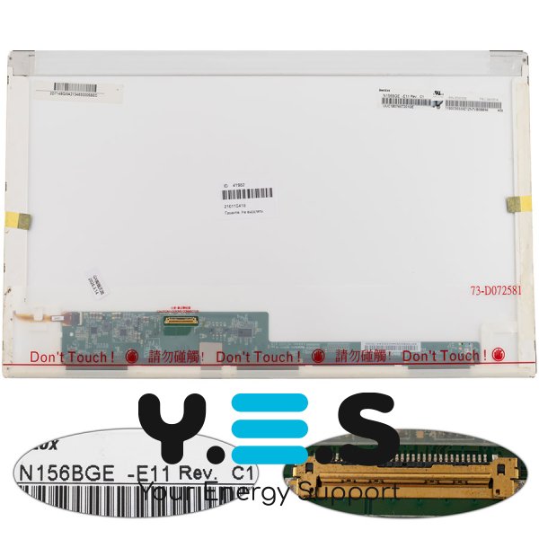 Матриця 15.6" N156BGE-E11 1366×768 30pin eDP LED NORMAL матова, роз’єм зліва вниз (renew)