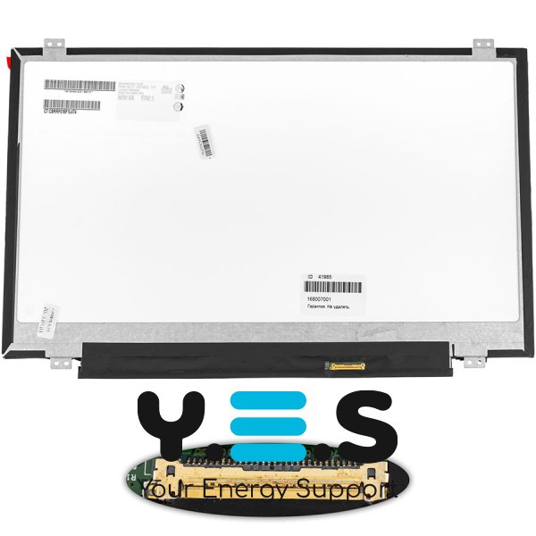 Матриця 14" N140FGE-EA2 1600×900 eDP 30pin LED Slim глянець (вушка) Asus G46/Lenovo S3 Renew
